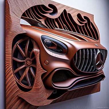 3D мадэль Mercedes Benz AMG Vision Gran Turismo (STL)